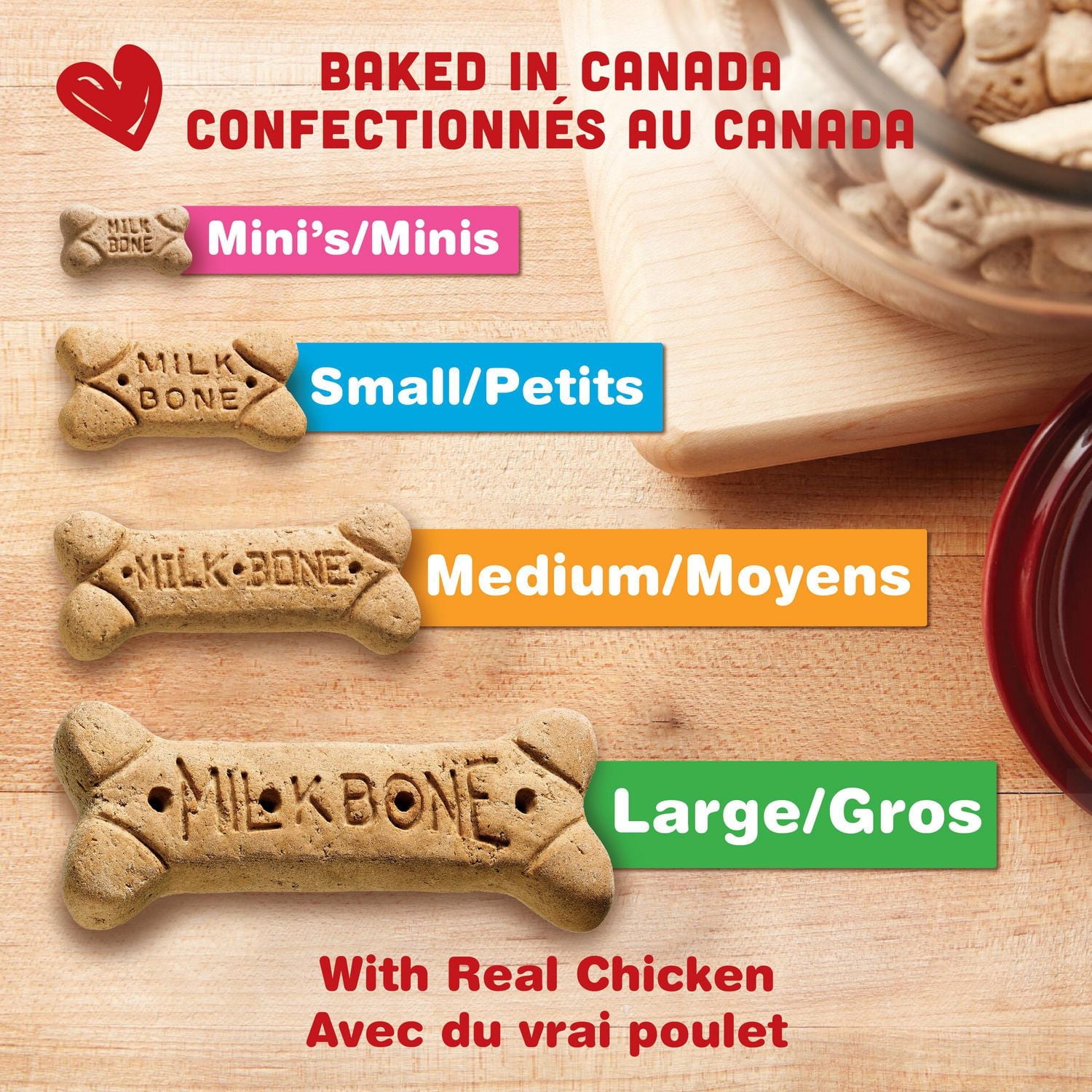Milk-Bone biscuits moyens originaux