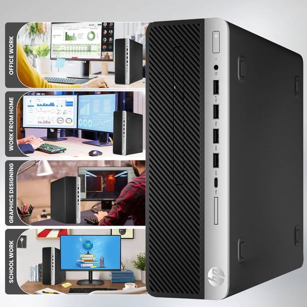 HP ProDesk 600 G5 SFF Desktop Computer PC Intel Core i5 9th Gen