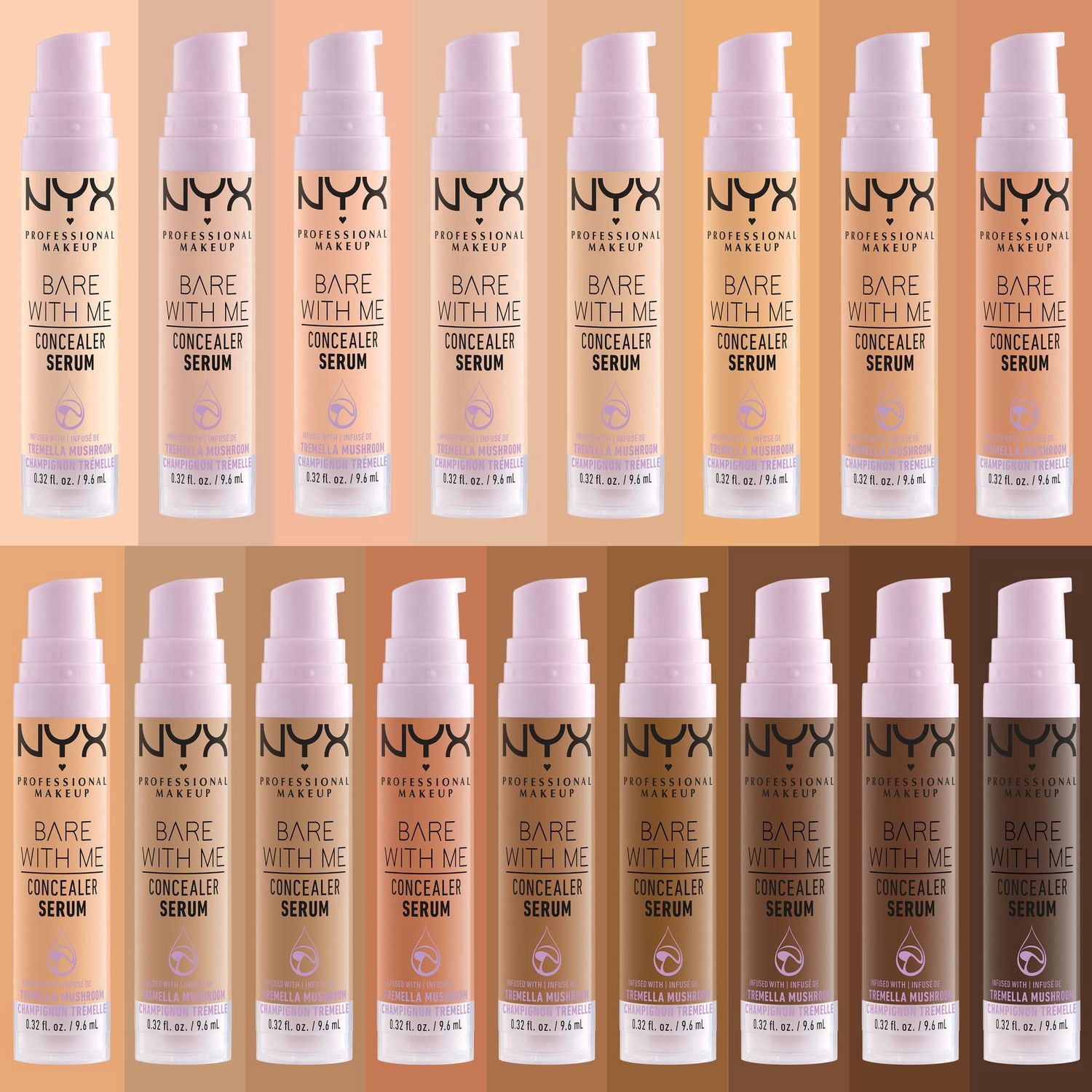 NYX Professional Makeup , Bare With Me, Sérum Correcteur