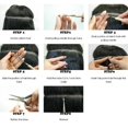 thumbnail image 5 of I Tip Human Hair Extensions 100 Strands Pre Bonded Stick Tip Keratin Real Remy Straight Hair, 5 of 5