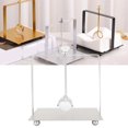 thumbnail image 1 of Napkin Holder for Table, Modern Flat Napkin Holder, Paper Napkin Dispenser, Elegant Kitchen Napkin Holder Paper Napkins, Standing Paper Napkin Storage for Restaurant Hotel Home, 1 of 8