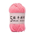 thumbnail image 1 of Birdeem 5 Strands Milk Cotton Doll Crochet Diy Knitting Thread Baby Sweater Wool Ball, 1 of 6