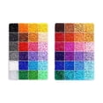 thumbnail image 2 of Beading Kit Set | Colorful Beads, Pegboards, Ironing Paper | DIY Arts Crafts for Adults, Party, 1.1 lb, 2 of 8