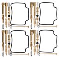 thumbnail image 2 of Carburetor Overhaul,4 Sets Carburetor Rebuild Carburetor Seals Carburetor Rebuild Kit Best in its Class, 2 of 8
