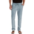 thumbnail image 1 of WEIYLL Mens Pants Casual Elastic Waist Adjustable Drawstring Blue Trousers Size XXXL, 1 of 6