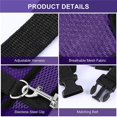 thumbnail image 4 of Harness Adjustable Chicken Harness with Leash Breathable Hen Pet Vest with 3.6 Feet Matching Belt Outdoor Training Traction Rope for Pets Duck Goose Green M, 4 of 8