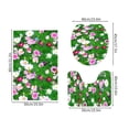 thumbnail image 3 of Chmadoxn Bathroom Rugs, Rugs for Living Room, Area Rug, Bath Mat Toilet Floor Mat U-shape Foot Mat Bathroom Bathroom Mat Printing Modern Mat Toilet Door Mat Three Sets carpeting carpeting, 3 of 8