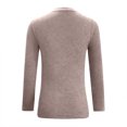 thumbnail image 4 of Pisexur Pull Col Roulé pour Femmes Couleur Unie Pulls Courts pour Femmes Tunique Pull Tricoté pour Femmes Décontracté Manches Longues Pulls d'Automne Pull Col Rond Hauts, 4 of 5