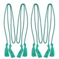 thumbnail image 1 of 4PCS Double-ended Braided Tassels Graduation Season Honor Decorative Tassels Graduation Honors Rope Double Head Tassels Fringe DIY Handmade Braided Tassels green, 1 of 6