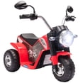 thumbnail image 1 of Aosom 6V Kids Electric Motorcycle, Battery Powered Ride-On Dirt Bike, Red, 1 of 9