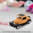 thumbnail image 4 of Vintage Car Model, 1:32 Classic Car Model Alloy Vintage Simulation Toy Antique Pullback Opened Doors Model, 4 of 8