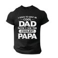 thumbnail image 3 of LUOGENLI T-shirts pour Homme pour Hommes Homme Printemps et Été Fête des Pères Décontracté Rétro Lettrage Impression Partielle T-Shirt Col Rond Manche Courte Haut 4TG T-shirts pour Hommes T-shirts Graphiques Fête de la Saint-Patrick Noir TG, 3 of 6