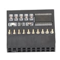 thumbnail image 2 of TPM 1.2 Encryption Security Module, Wide Application TPM 1.2 Module 20 Pin Black Safe Stable PCB Independent Encryption Processor  For PC, 2 of 8