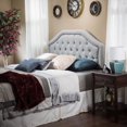 thumbnail image 3 of Angie Queen Tufted Fabric Headboard, 3 of 3