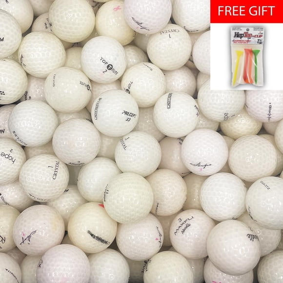 Mulligan - 77 balles de golf récupérées Balles  AAA, Blanc