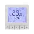thumbnail image 1 of Riwcyla Smart Thermostat for Home Programmable Temperature Control IP20 Protection 24H Timed On/Off Digital Thermostat for 3A Water Underfloor Heating, 1 of 6
