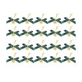 thumbnail image 1 of 20pcs Christmas Bows Mini Christmas Tree Bows Mini Bowknot Ornament Xmas Tree Hanging Pendant For Xmas Tree Hanging Decoration, 1 of 9