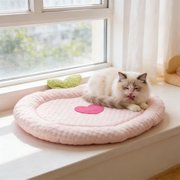 Dvkptbk dog bed Summer Pet Coolings Mat Fruit Patterns Suitable for Small To Medium Sized Dogs and Cats Well for Hot Weather Portable Pet Sleeping Mat