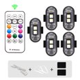 thumbnail image 1 of Wireless Light Aircraft Airplane Helicopter Warning Lights RGB Led Aircraft Strobe lights Motorcycle Lights LED Flash Position,5, 1 of 2