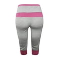 thumbnail image 3 of AherBiu Plus Size Capris for Women Low Rise Elastic Drawstring Joggers Sweatpants Running Sports Capri Pants, 3 of 4