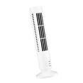 thumbnail image 4 of USB Standing Tower Fans Bladeless Floor Fan; Adjustable Floor Air Conditioner Humidifier Energy-Saving Slim Design Conditioning Ventilator Fan White, 4 of 8