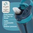 thumbnail image 2 of Contigo Kids Aubrey Water Bottle with Autospout Lid, Blueberry with Juniper, BPA-Free, 20 oz (591 mL), Blueberry & Juniper, 2 of 9