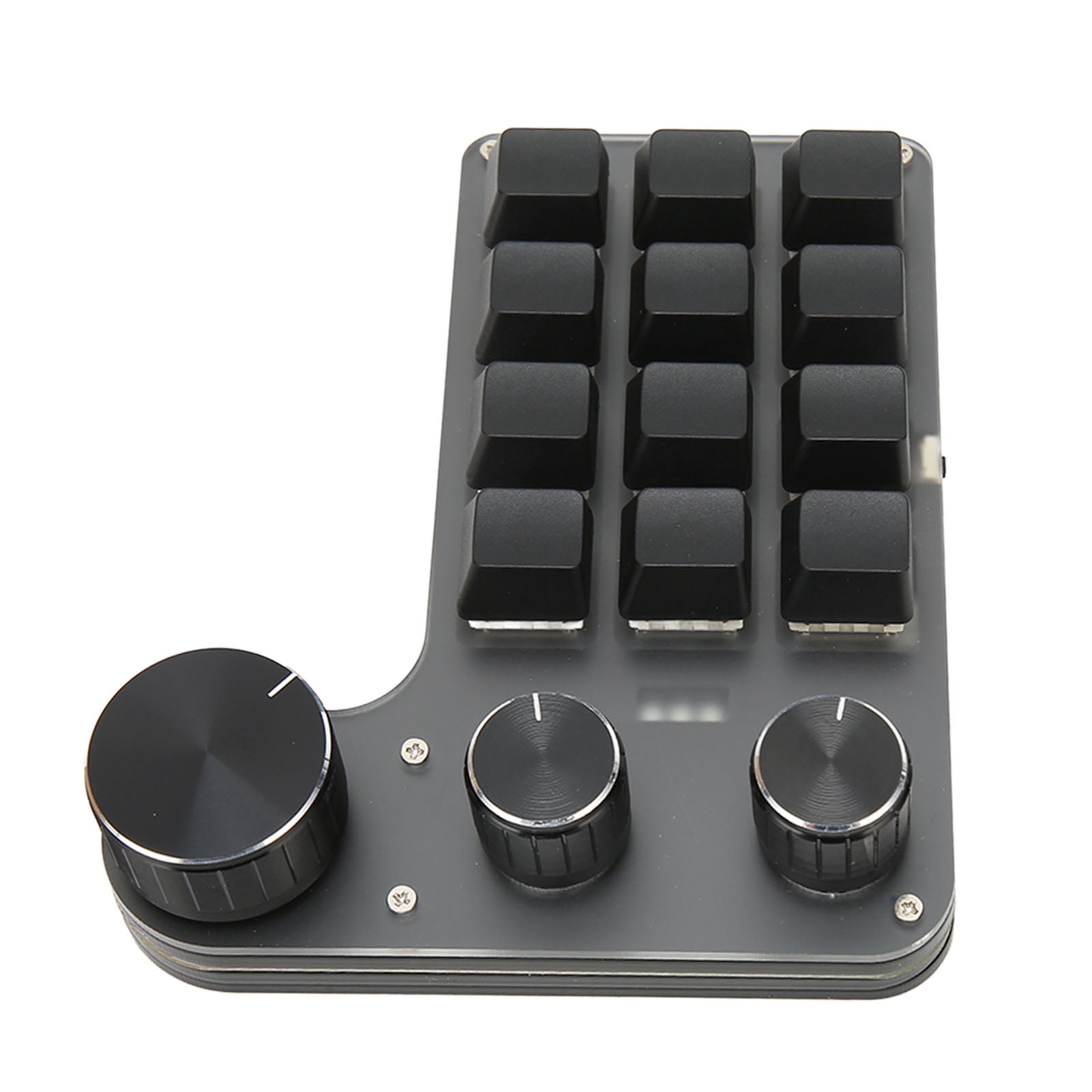 12 Key 3 Knob Mechanical Keyboard Red Switch, Customization Function, Mechanical Keyboard, Comfortable Touch for Window, Vista, Linux, OS X