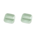 thumbnail image 4 of serony Small Plates Food Snack Dish Sauce Plate Seasoning Dish green 2Set, 4 of 6
