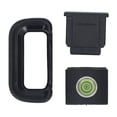 thumbnail image 2 of Camera Eyecup, 3 in 1 Camera Viewfinder Eye Cup Easy Installation with Hot Shoe Cover Level for Camera Accessories, 2 of 7