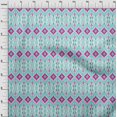 thumbnail image 3 of oneOone Cotton Poplin Fabric Geometric Ikat Printed Craft Fabric BTY 56 Inch Wide, 3 of 4