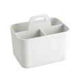 thumbnail image 1 of Serviteur de Douche Portable avec 3 Compartiments, Matériau Sûr, Organisateur de Rangement Gain de Place pour Dortoir, Étagère, Armoire, 1 of 8