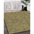 thumbnail image 3 of Ahgly Company Machine Washable Indoor Round Transitional Oak Brown Area Rugs, 8' Round, 3 of 7