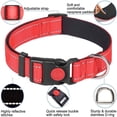 thumbnail image 3 of YOPTOP Pet Collars Puppy Leash Dog Collars for Small Medium Large Dogs with Leash Sets for Daily Walks(Red),red,M, 3 of 5