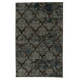 thumbnail image 1 of Linon Vintage Clara Power Loomed Microfiber Polyester 5'x7'6" Rug in Gray, 1 of 6