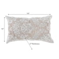 thumbnail image 2 of Coton Lin Viscose Coussin Chenelle 16 X 26 - Ensemble De 2, 2 of 4