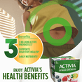 thumbnail image 3 of Activia Probiotic Yogurt, Strawberry-Rhubarb/Blueberry, 8x100g, 3 of 8