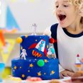 thumbnail image 1 of RKSTN Fall Decorations for Home Birthday Cake Baking Decoration Aerospace 3-piece Set Astronaut Astronaut Star System Cake Decoration Car Decoration Decorations, 1 of 5