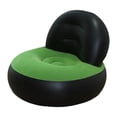 thumbnail image 1 of veasfak Inflatable Sofa Inflatable Lounge Chair for Camping Outdoor Home Living Room Black and Green, 1 of 9