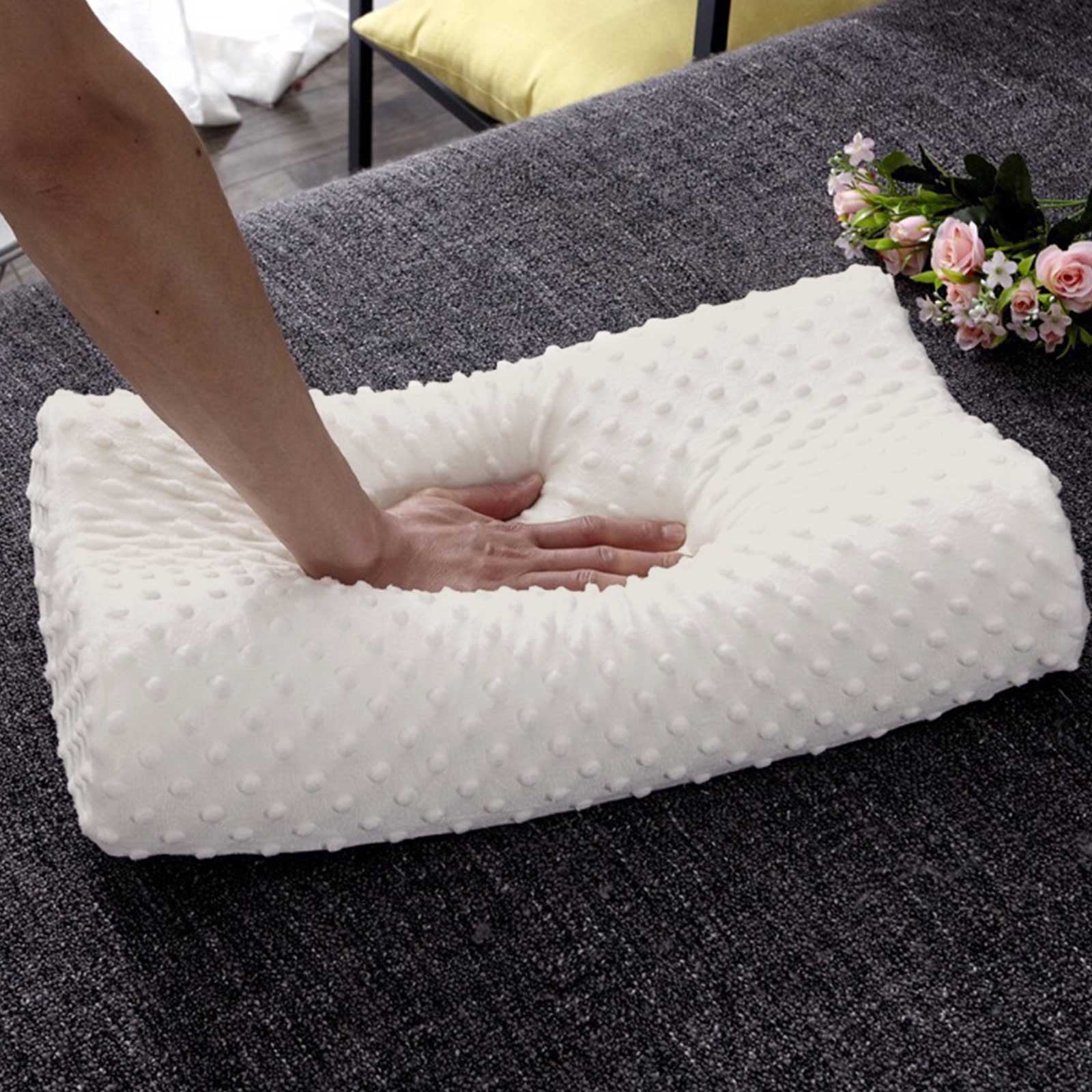 Natural Premium Pillow Adjustable Orthordic Ergonomic Pillow Helps Relieve Pressure and Shoulder Perfect gift