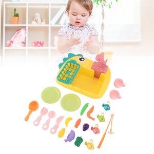Jouet d'évier de cuisine, jouet d'encre miniature pour enfants