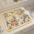 thumbnail image 3 of MesaSe Coffee Mat Hide Stain Rubber Backed Absorbent Coffee Maker Mat for Countertops Coffee Bar Mat Decor Spill Mat Rubber Dish Drying Mat for Kitchen Counter, 3 of 9