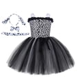 thumbnail image 2 of FhsagQ Robe pour Filles Robe pour Tout-Petites Filles Mode Sans Manches Design Animal Robe de Soirée de Fête Performance pour Enfants Vêtements Filles Robes de Pâques Taille 5 Robes Formelles pour Filles 8-10 Bleu Gris 7-8 Ans, 2 of 5