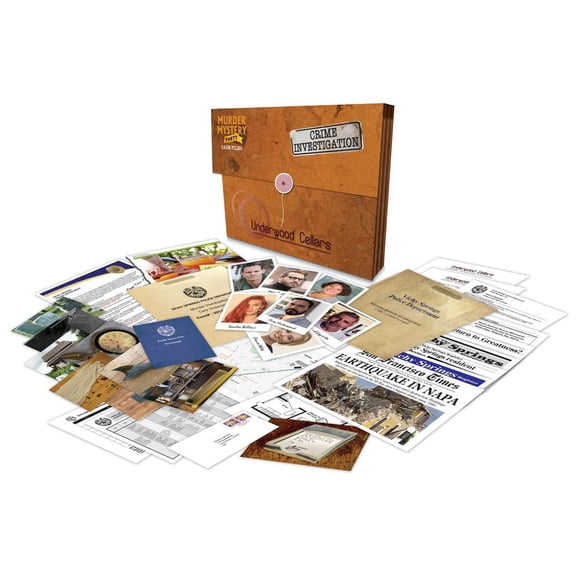 Meurtre Mystère Underwood Cellar Case File