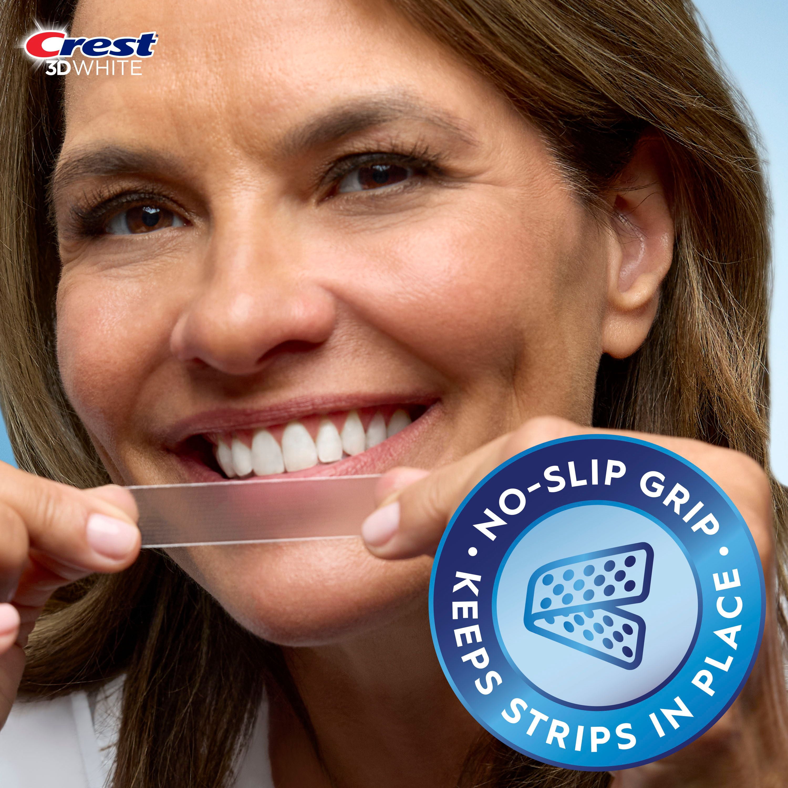 Crest 3DWhitestrips Effet Brillance 3 Jours Trousse de Blanchiment des Dents à Domicile, 3 Traitements, des Dents Plus Blanches en 3 Jours