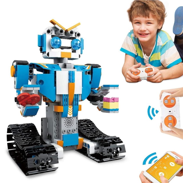 braveheart Kids Remote Control Building Blocks Robots Educational Science Kits Toys Learning Science Building Toys