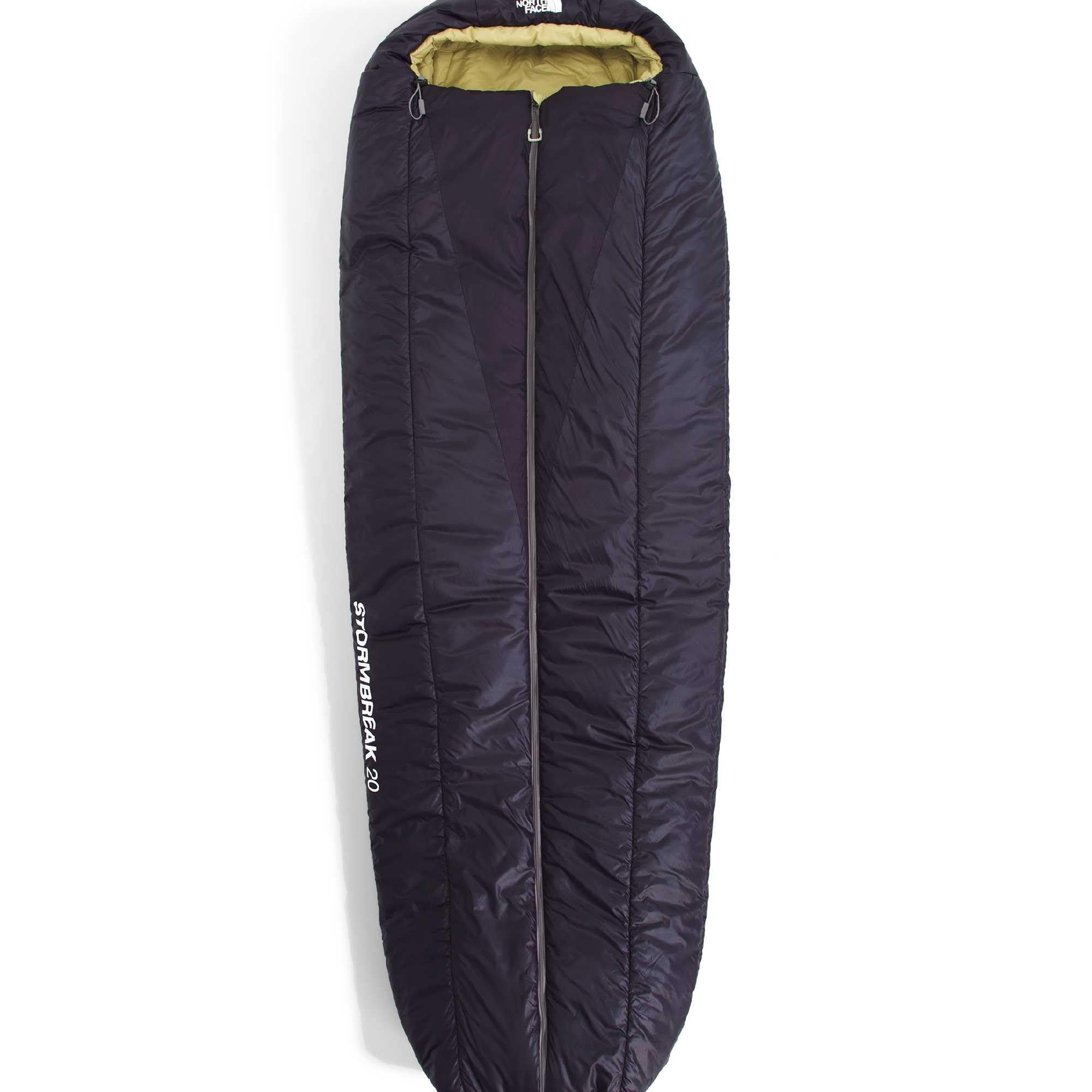 THE NORTH FACE Stormbreak 20F / -7C Backpacking Sleeping Bag - Water Repellent Fully Insulated Includes Stuff Sack Endless Dusk/Pear Regular