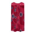 thumbnail image 4 of JUNWELL Robes d'Été pour Femmes Grande Taille Robes d'Été Grande Taille pour Femmes Plage Col en U Sans Manches Faux Deux Pièces Robe T-Shirt de Fête Midi Robe Ample, 4 of 4