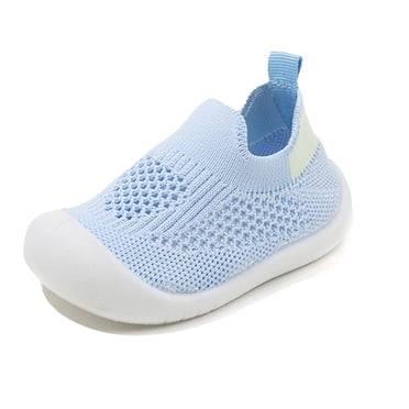 Zecgelong Chaussures pour Bébé Garçons Filles Respirantes Chaussures-Chaussettes Non Marche Premières Chaussures de Marche avec Semelle en Caoutchouc Souple Pantoufle Espadrille pour Nourrisson Tout-Petit Chaussures Athlétiques pour Bébé Taille 6-12 Mois