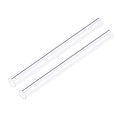 thumbnail image 5 of Unique Bargains 2pcs Clear Rigid PVC Pipe 1 1/32'(26mm) ID x 1 3/32'(28mm) x 1.5ft 0.04' Wall Round Tube Tubing, 5 of 5