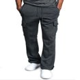 thumbnail image 1 of Men Cargo Jogger Sweatpants with Pocket Athletic Pants, 1 of 4